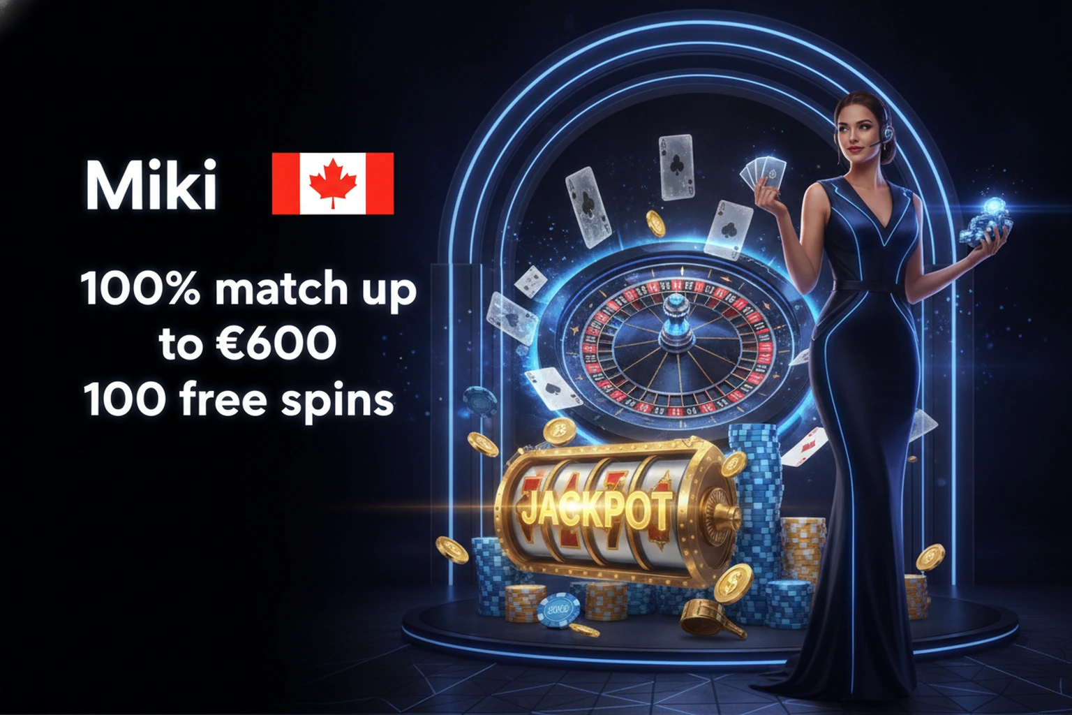 Miki Casino Welcome Bonus and Promo Codes for Canadian Players