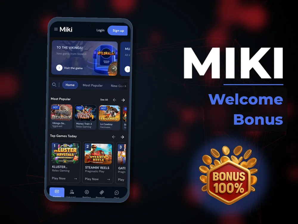 Miki - Welcome Bonus